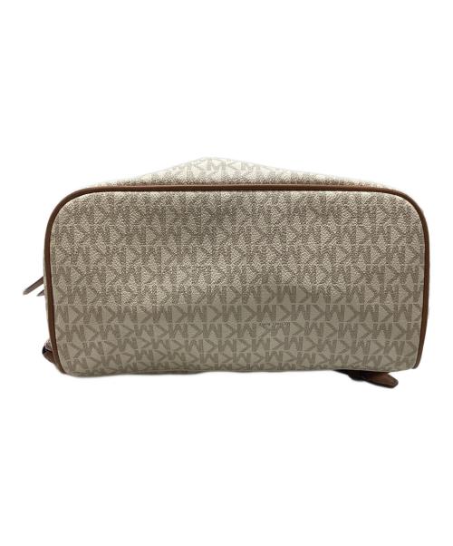 MICHAEL KORS（マイケル・コース）MICHAEL KORS (マイケル・コース) リュック アイボリー×ブラウンの古着・服飾アイテム