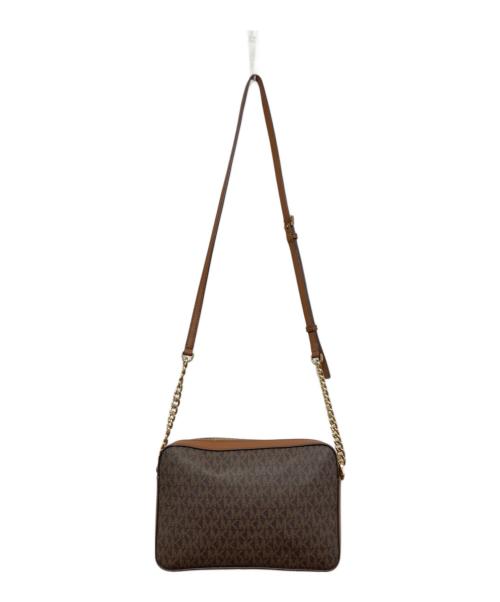 MICHAEL KORS（マイケル・コース）MICHAEL KORS (マイケル・コース) ショルダーバッグ ブラウンの古着・服飾アイテム