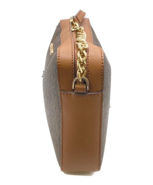 MICHAEL KORS（マイケル・コース）MICHAEL KORS (マイケル・コース) ショルダーバッグ ブラウンの古着・服飾アイテム