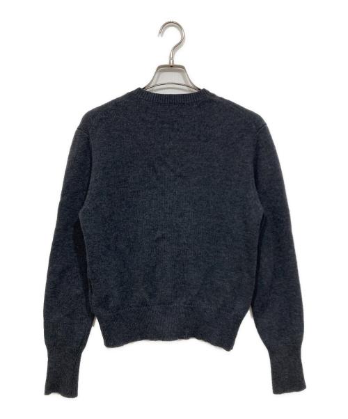 SLOBE IENA（スローブ イエナ）SLOBE IENA (スローブ イエナ) echecs クルーネックカーディガン グレー サイズ:サイズ表記なしの古着・服飾アイテム