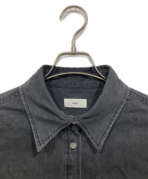 IENA（イエナ）IENA (イエナ) デニム ショートシャツ ブラック サイズ:サイズ表記なしの古着・服飾アイテム
