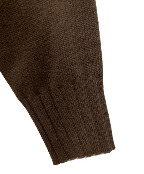 SLOBE IENA（スローブ イエナ）SLOBE IENA (スローブ イエナ) 刺しゅうロゴニット ブラウン サイズ:サイズ表記なしの古着・服飾アイテム