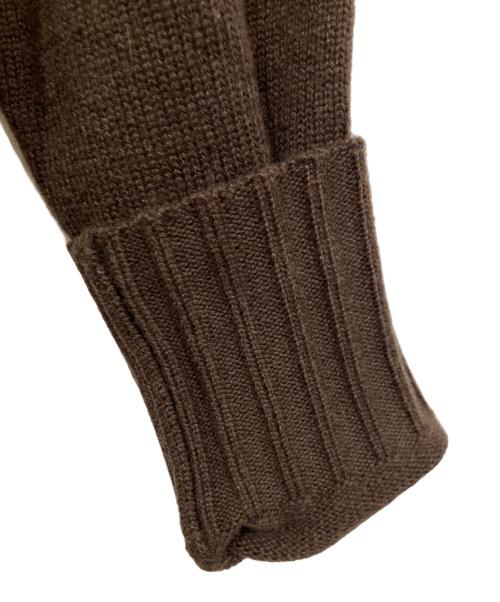 SLOBE IENA（スローブ イエナ）SLOBE IENA (スローブ イエナ) 刺しゅうロゴニット ブラウン サイズ:サイズ表記なしの古着・服飾アイテム