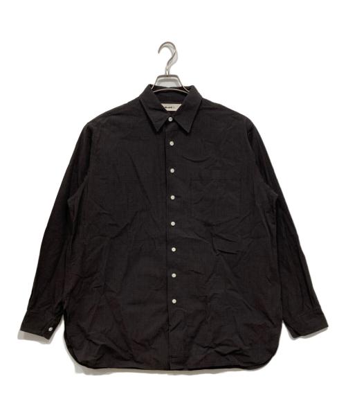 IENA（イエナ）IENA (イエナ) BLACK バイカラーステッチシャツ ブラウン サイズ:サイズ表記なしの古着・服飾アイテム