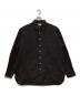 IENA（イエナ）の古着「BLACK バイカラーステッチシャツ」｜ブラウン