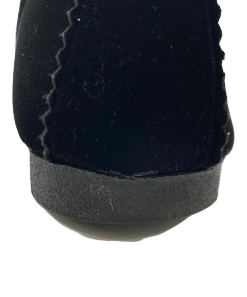 MALUS（マリュス）MALUS (マリュス) IENA取り扱い (イエナトリアツカイ) ベルベット シューズ / Velvet bijou shoes / ビーズ / ベロア ブラック サイズ:39の古着・服飾アイテム