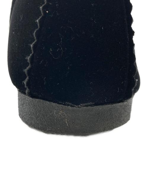 MALUS（マリュス）MALUS (マリュス) IENA取り扱い (イエナトリアツカイ) ベルベット シューズ / Velvet bijou shoes / ビーズ / ベロア ブラック サイズ:39の古着・服飾アイテム