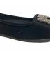 中古・古着 MALUS (マリュス) IENA取り扱い (イエナトリアツカイ) ベルベット シューズ / Velvet bijou shoes / ビーズ / ベロア ブラック サイズ:39：8000円