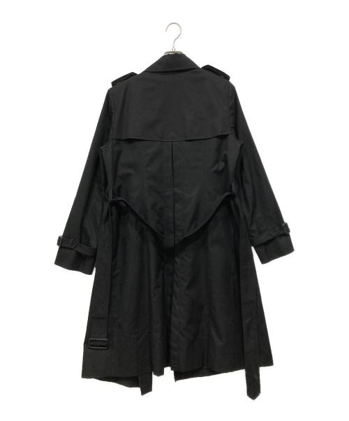 MACKINTOSH LONDON（マッキントッシュ ロンドン）MACKINTOSH LONDON (マッキントッシュ ロンドン) ライナー付トレンチコート ブラック サイズ:44の古着・服飾アイテム