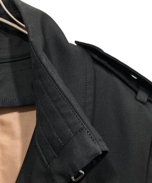 MACKINTOSH LONDON（マッキントッシュ ロンドン）MACKINTOSH LONDON (マッキントッシュ ロンドン) ライナー付トレンチコート ブラック サイズ:44の古着・服飾アイテム