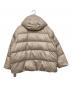 23区 (ニジュウサンク) ダウンジャケット / シレータフタ コンパクト ダウンコート ベージュ サイズ:46 未使用品：15000円