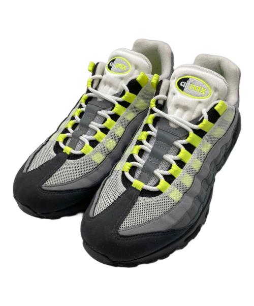 NIKE（ナイキ）NIKE (ナイキ) ローカットスニーカー / Air Max 95 OG グレー×イエロー / Neon Yell サイズ:26.5の古着・服飾アイテム