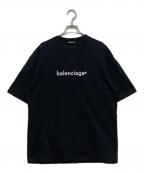 BALENCIAGAバレンシアガ）の古着「ロゴプリントTシャツ」｜ブラック