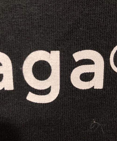 BALENCIAGA（バレンシアガ）BALENCIAGA (バレンシアガ) ロゴプリントTシャツ ブラック サイズ:Sの古着・服飾アイテム