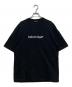 BALENCIAGA（バレンシアガ）の古着「ロゴプリントTシャツ」｜ブラック