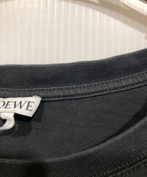 LOEWE（ロエベ）LOEWE (ロエベ) アナグラム刺繍カットソー ブラック サイズ:Sの古着・服飾アイテム