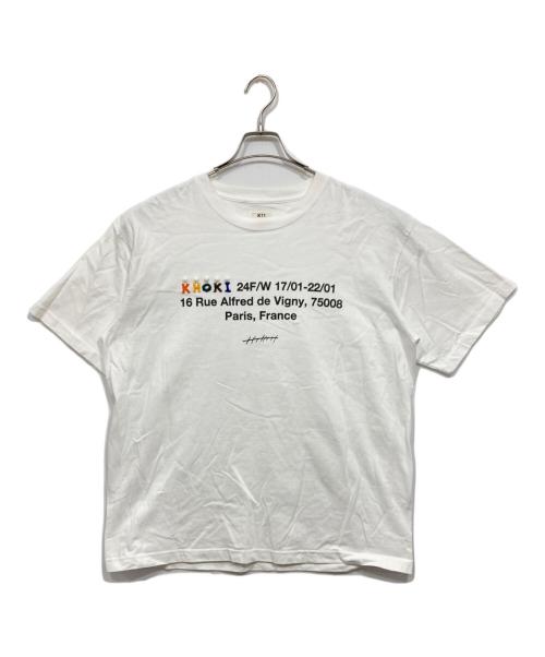 KHOKI（コッキ）KHOKI (コッキ) プリントTシャツ ホワイト サイズ:3の古着・服飾アイテム