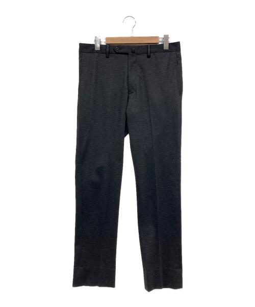 MACKINTOSH PHILOSOPHY（マッキントッシュ フィロソフィー）MACKINTOSH PHILOSOPHY (マッキントッシュ フィロソフィー) トロッター トラウザーズ#114 ツイルプリントポンチ ブラック サイズ:42の古着・服飾アイテム