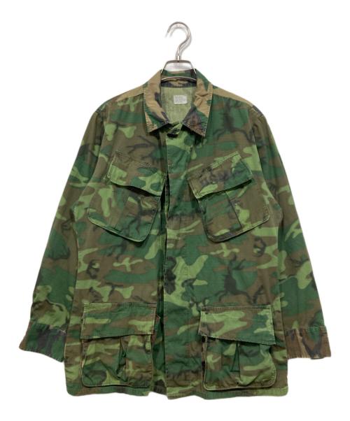 US ARMY（ユーエスアーミー）US ARMY (ユーエスアーミー) ジャングルファティーグジャケット グリーン サイズ:S-REGULARの古着・服飾アイテム