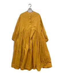 BEARDSLEY（ビアズリー）の古着「シャツワンピース」｜イエロー