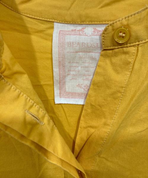 BEARDSLEY（ビアズリー）BEARDSLEY (ビアズリー) シャツワンピース イエローの古着・服飾アイテム