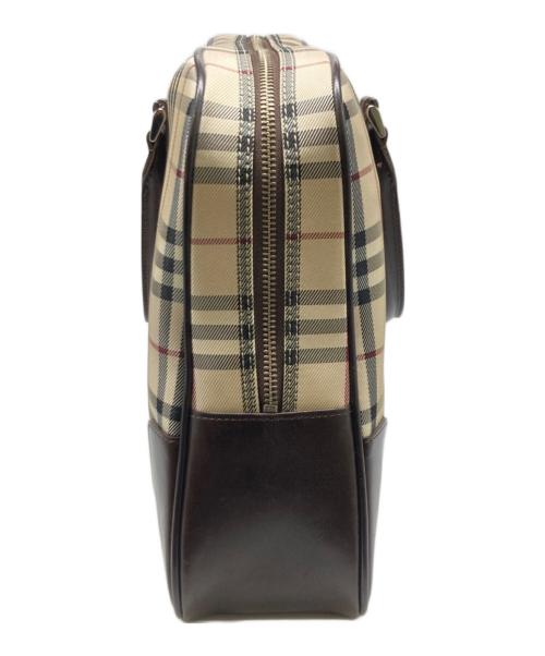 BURBERRY（バーバリー）BURBERRY (バーバリー) ノヴァチェックブリーフバッグ ベージュの古着・服飾アイテム
