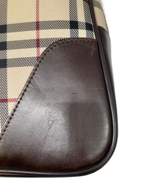 BURBERRY（バーバリー）BURBERRY (バーバリー) ノヴァチェックブリーフバッグ ベージュの古着・服飾アイテム