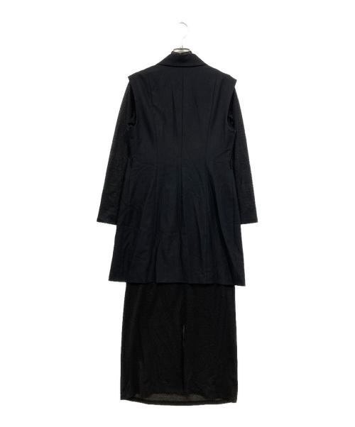 Lily Brown（リリーブラウン）Lily Brown (リリーブラウン) ストレッチレースワンピース ブラック サイズ:Freeの古着・服飾アイテム