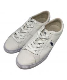POLO RALPH LAUREN（ポロ・ラルフローレン）の古着「ローカットスニーカー」｜ホワイト