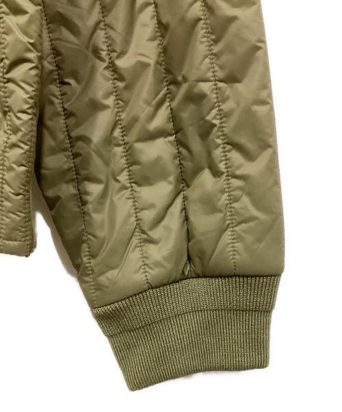 POLO RALPH LAUREN（ポロ・ラルフローレン）POLO RALPH LAUREN (ポロ・ラルフローレン) キルティング中綿ジャケット オリーブ サイズ:Lの古着・服飾アイテム