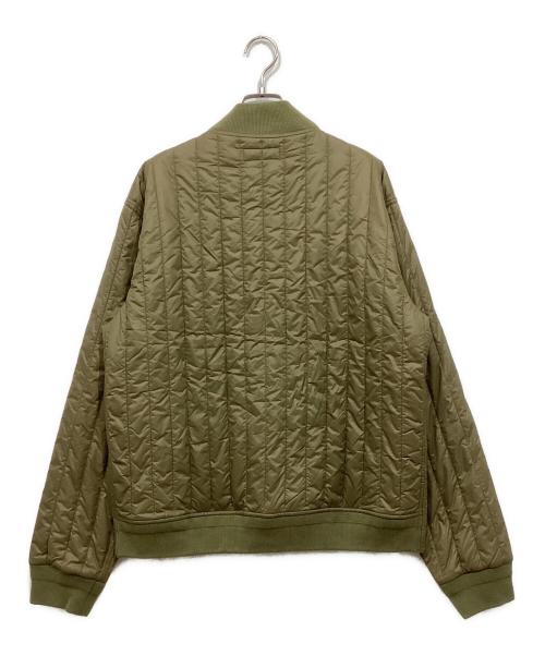 POLO RALPH LAUREN（ポロ・ラルフローレン）POLO RALPH LAUREN (ポロ・ラルフローレン) キルティング中綿ジャケット オリーブ サイズ:Lの古着・服飾アイテム