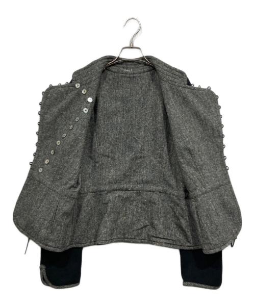 KENZO（ケンゾー）KENZO (ケンゾー) リバーシブルニットジャケット ネイビー サイズ:Lの古着・服飾アイテム