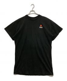 KENZO（ケンゾー）の古着「BOKE FLOWER / クレスト Tシャツ  / オーバーサイズTEE」｜ブラック