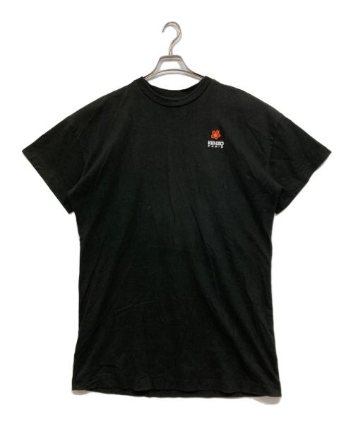 KENZO（ケンゾー）KENZO (ケンゾー) BOKE FLOWER / クレスト Tシャツ  / オーバーサイズTEE ブラック サイズ:Ｍの古着・服飾アイテム