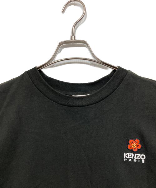 KENZO（ケンゾー）KENZO (ケンゾー) BOKE FLOWER / クレスト Tシャツ  / オーバーサイズTEE ブラック サイズ:Ｍの古着・服飾アイテム