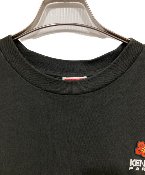 KENZO（ケンゾー）KENZO (ケンゾー) BOKE FLOWER / クレスト Tシャツ  / オーバーサイズTEE ブラック サイズ:Ｍの古着・服飾アイテム
