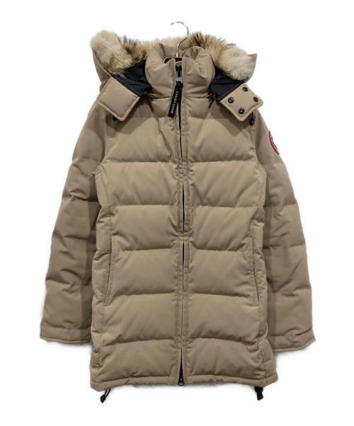 CANADA GOOSE（カナダグース）CANADA GOOSE (カナダグース) ダウンジャケット /  BELLEVILLE PARKA / ベルビルパーカ ベージュ サイズ:Sの古着・服飾アイテム