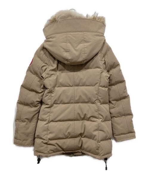 CANADA GOOSE（カナダグース）CANADA GOOSE (カナダグース) ダウンジャケット /  BELLEVILLE PARKA / ベルビルパーカ ベージュ サイズ:Sの古着・服飾アイテム