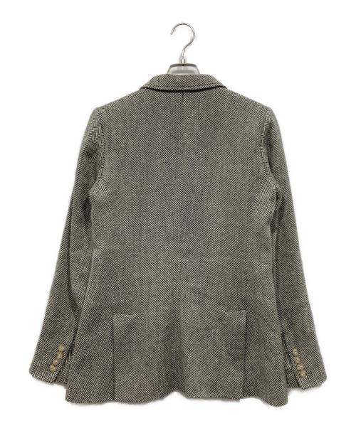 POLO RALPH LAUREN（ポロ・ラルフローレン）POLO RALPH LAUREN (ポロ・ラルフローレン) ツイードジャケット グレー サイズ:4の古着・服飾アイテム