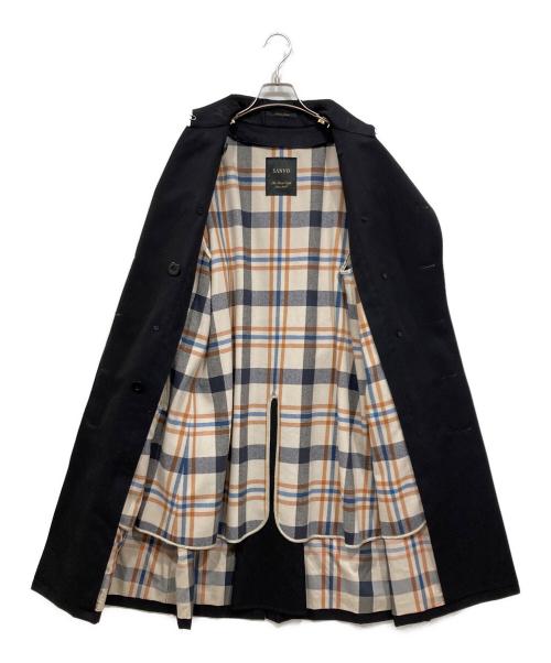 SANYO（サンヨー）SANYO (サンヨー) ライナー付トレンチコート ブラック サイズ:Mの古着・服飾アイテム