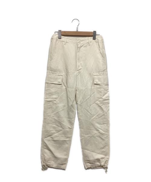 POLO RALPH LAUREN（ポロ・ラルフローレン）POLO RALPH LAUREN (ポロ・ラルフローレン) カーゴパンツ アイボリー サイズ:2の古着・服飾アイテム
