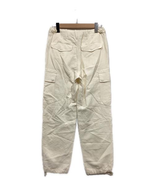 POLO RALPH LAUREN（ポロ・ラルフローレン）POLO RALPH LAUREN (ポロ・ラルフローレン) カーゴパンツ アイボリー サイズ:2の古着・服飾アイテム