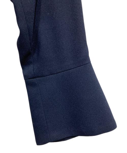 CELFORD（セルフォード）CELFORD (セルフォード) バックサテンプリーツワンピース ネイビー サイズ:38の古着・服飾アイテム