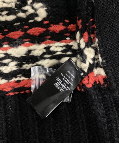 RRL（ダブルアールエル）RRL (ダブルアールエル) カウチンジップニットカーディガン ブラック サイズ:M（155/84A）の古着・服飾アイテム