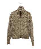 POLO RALPH LAURENポロ・ラルフローレン）の古着「ニットジャケット」｜ベージュ