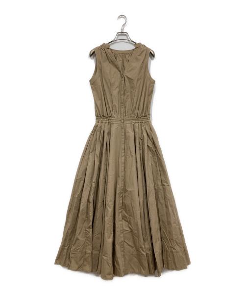 CASA FLINE（カーサフライン）CASA FLINE (カーサフライン) ノースリーブワンピース ベージュ サイズ:Freeの古着・服飾アイテム