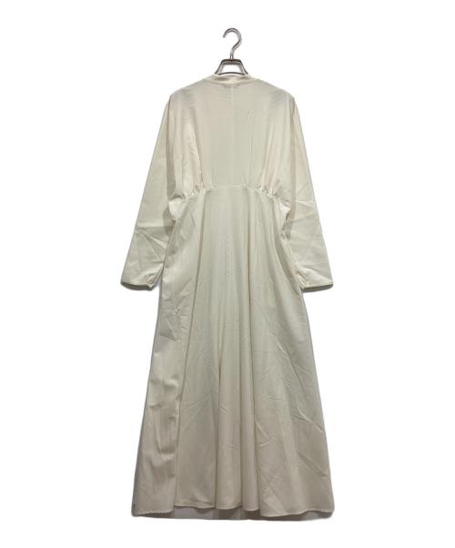 Curensology（カレンソロジー）Curensology (カレンソロジー) ブラウスワンピース ホワイト サイズ:Mの古着・服飾アイテム