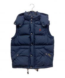 POLO RALPH LAUREN（ポロ・ラルフローレン）の古着「ダウンベスト」｜ネイビー
