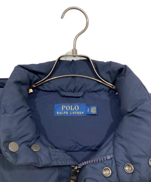 POLO RALPH LAUREN（ポロ・ラルフローレン）POLO RALPH LAUREN (ポロ・ラルフローレン) ダウンベスト ネイビー サイズ:Sの古着・服飾アイテム