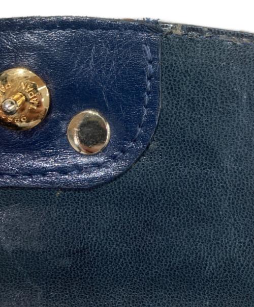 Christian Dior（クリスチャン ディオール）Christian Dior (クリスチャン ディオール) ショルダーバッグ/オーストリッチ/オールド ネイビーの古着・服飾アイテム